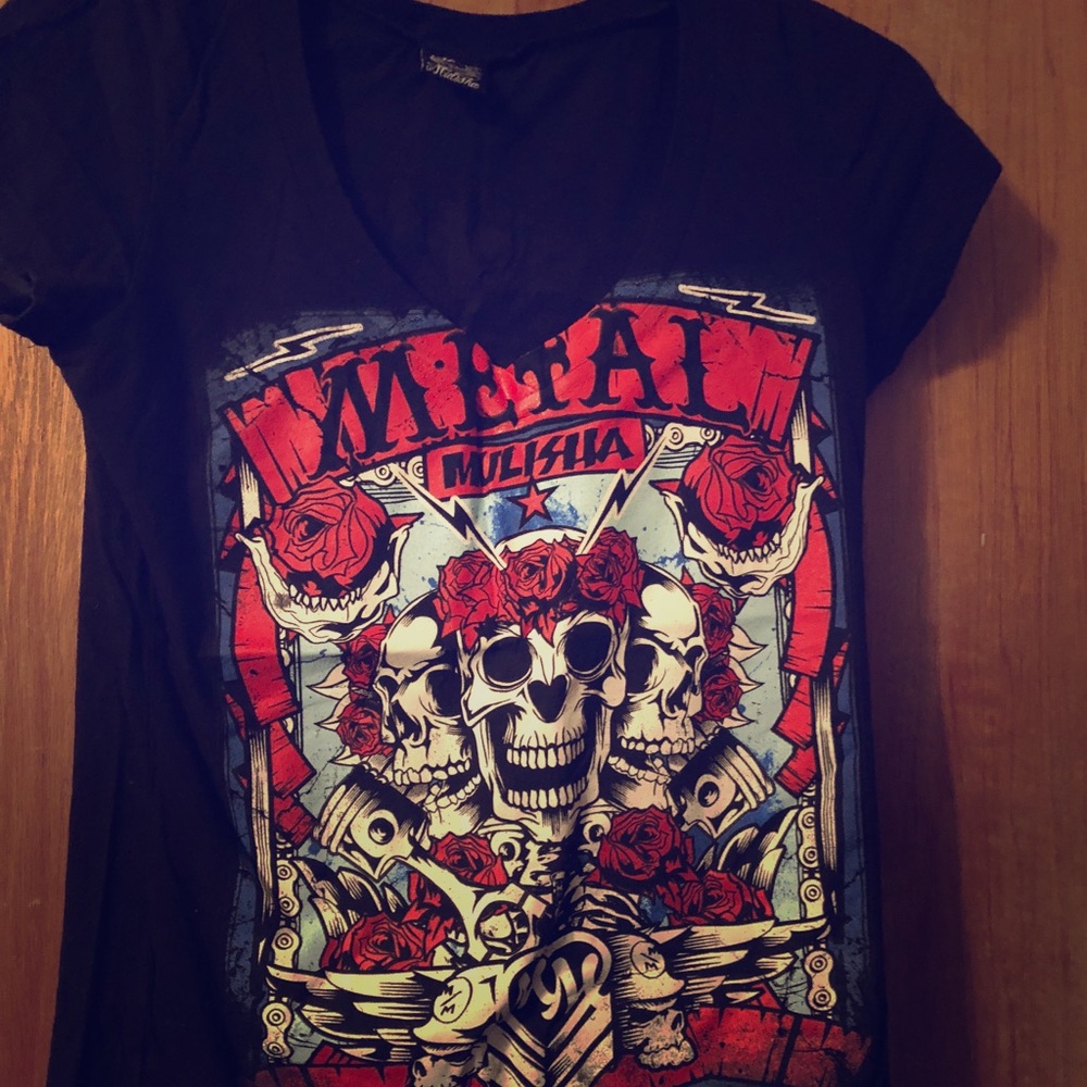 Metal mulisha top